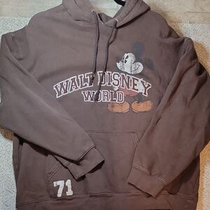 Disney Hoodie in Brown with Mickey Design